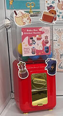 Sticker gachapon