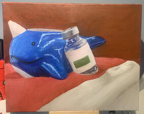 &quot;Still Life&quot; Created using oil paint