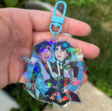 Acrylic charm of my artwork