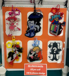 Charm gachapon