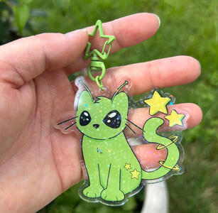 Acrylic key chain of my original work