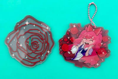 4in acrylic charm standee