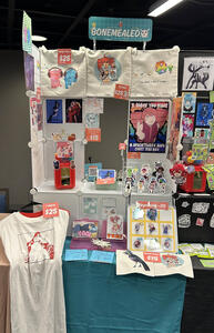3 ft booth setup from Anime USA