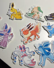Assortment of stickers