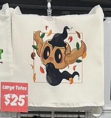 Sublimated tote bag
